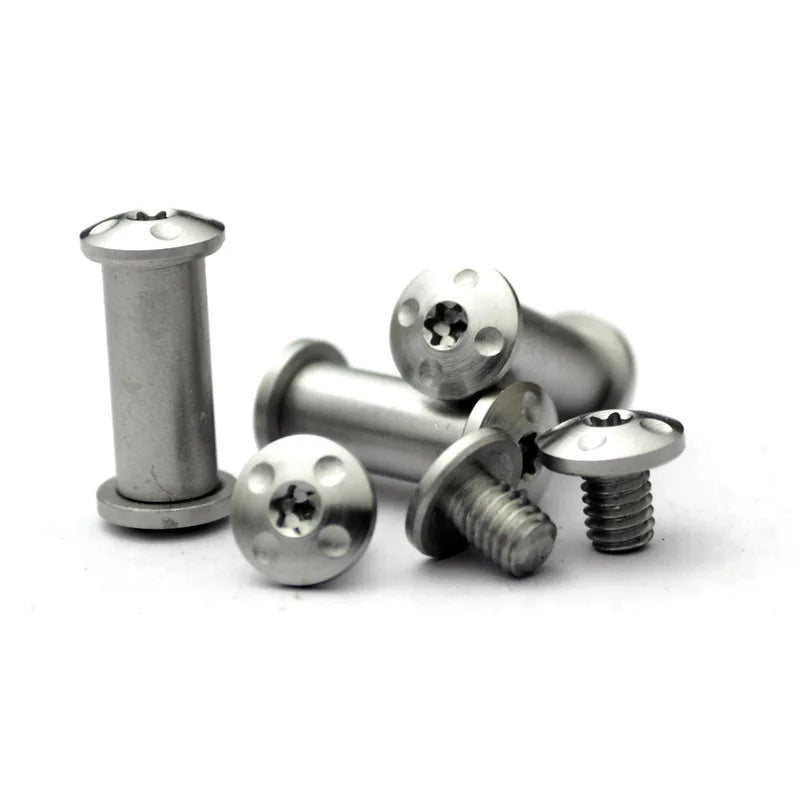 T8 Torx M3.5 Screws for DIY Knife Handle – 10 Sets Stainless Knife Handle Screws Qst 5MM-1-10PCS