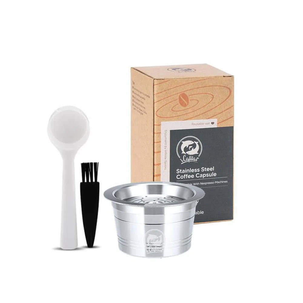 Reusable Stainless Steel Coffee Capsules – Tchibo Cafissimo Reusable Coffee Capsule Qst 1 capsule