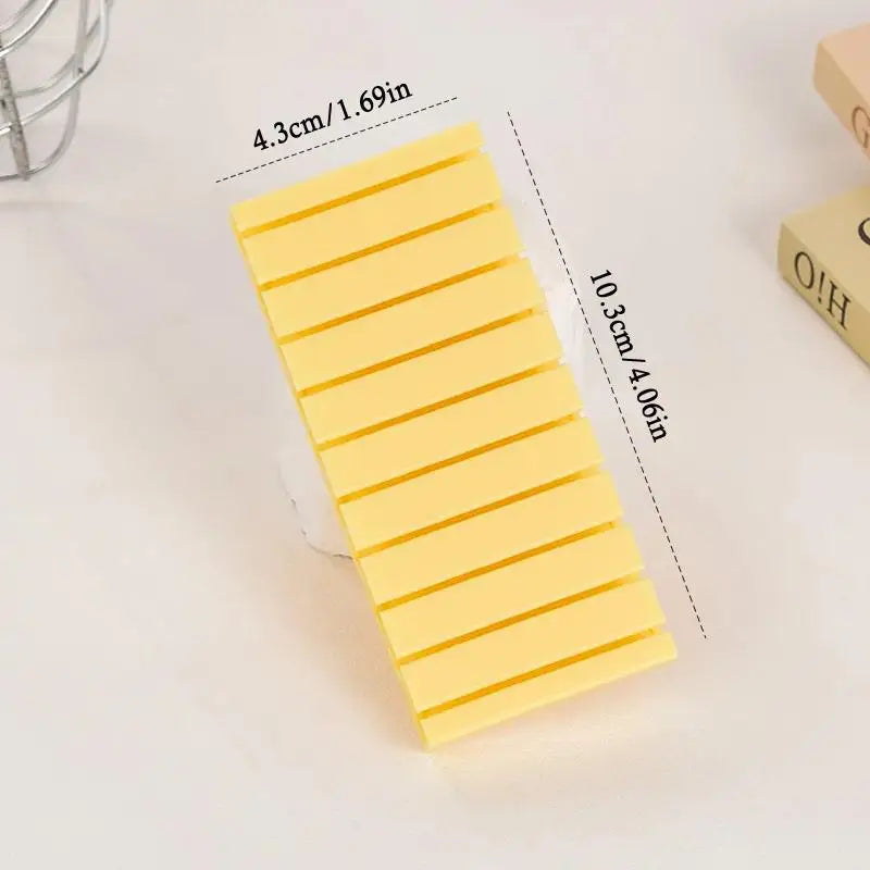 Nail Transfer Paper Organizer Box – 10 Grid Storage Case Nail Art Organizer Qme