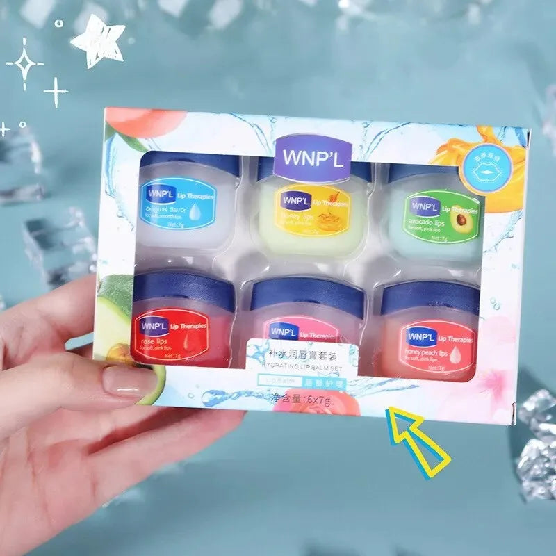 YOUNGCOME Moisturizing Lip Balm Set – Natural Plant Base 4/6/8pc Moisturizing Lip Balm Qst 6pcs
