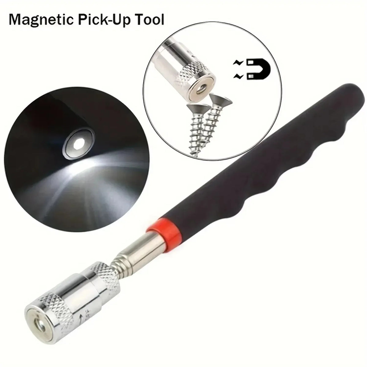 Mini Telescopic Magnetic Pickup Pen Tool | Extendable Rod Magnetic Pickup Tool Qme