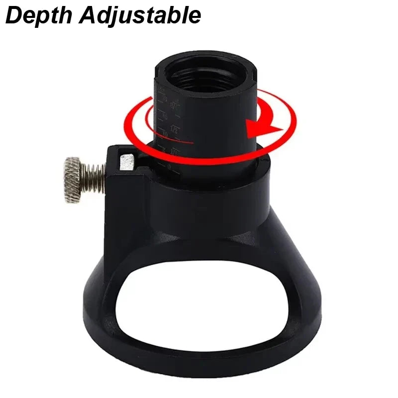 Rotary Router Milling Cutter Guide Attachment for Dremel Rotary Tool Attachment Qme