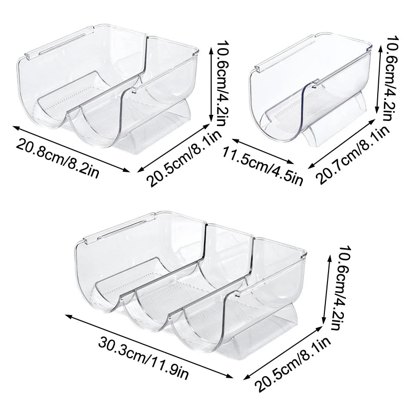 Stackable Wine Bottle Rack – Clear Counter Storage Stand Wine Bottle Rack Qst
