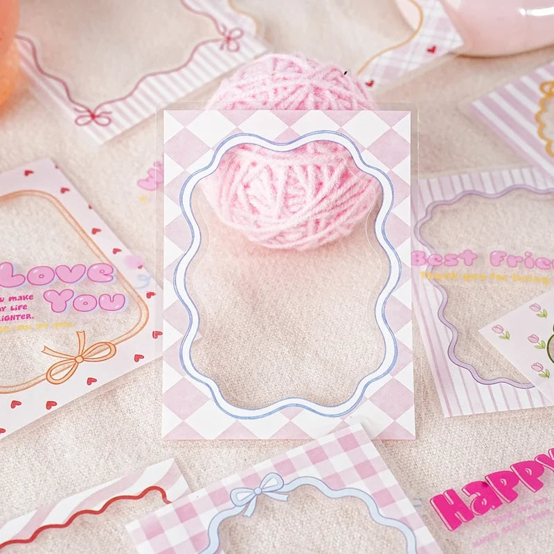 Japanese Kawaii Girl Stickers DIY Aesthetic Decorative Sheets Decorative Sticker Sheets Qme