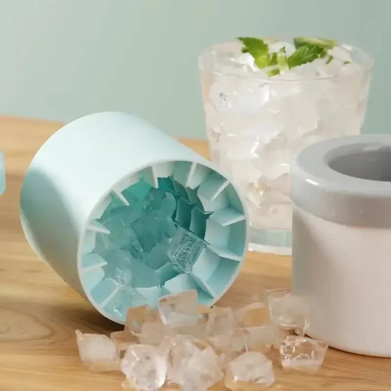 Silicone Ice Cube Mold Tray – Food Grade, Quick Freeze Silicone Ice Mold Qme