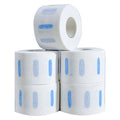 5 Rolls White Stretchy Barber Neck Strips | Hairdressing Paper Barber Neck Strips Qme as pic
