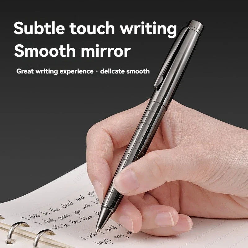Advanced Metal Gel Pen Black Finish | Medium Point | Qme Metal Gel Pen Qme
