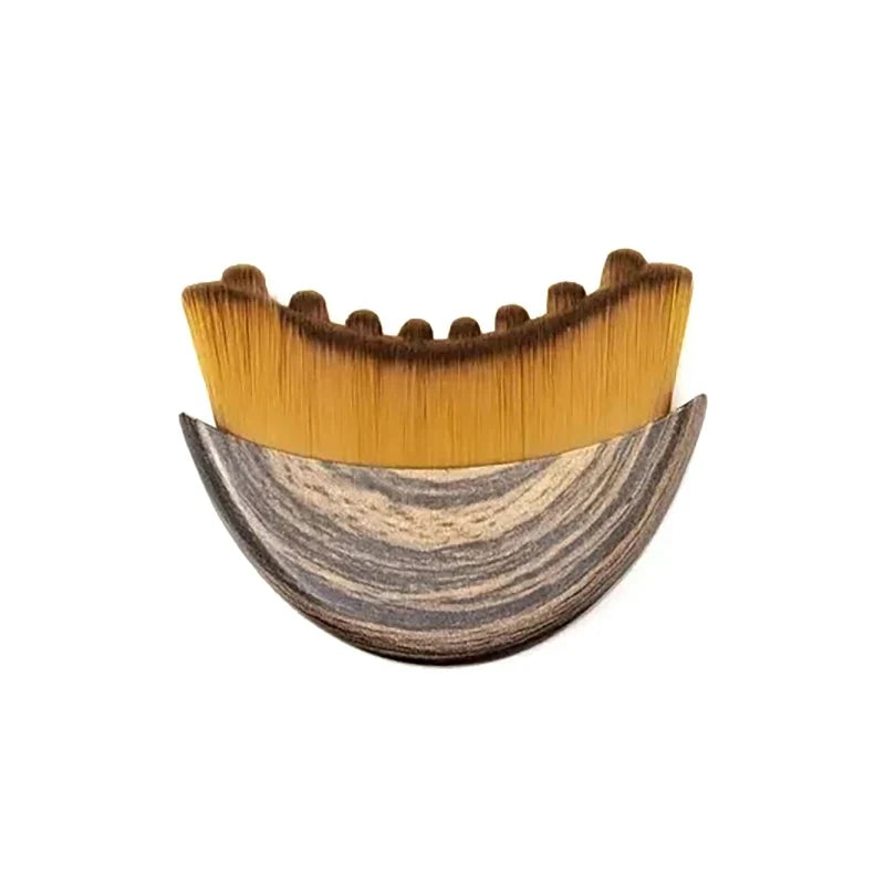 Facial Dry Brushing Tool – Contouring & Lymphatic Massage Facial Dry Brush Qme B