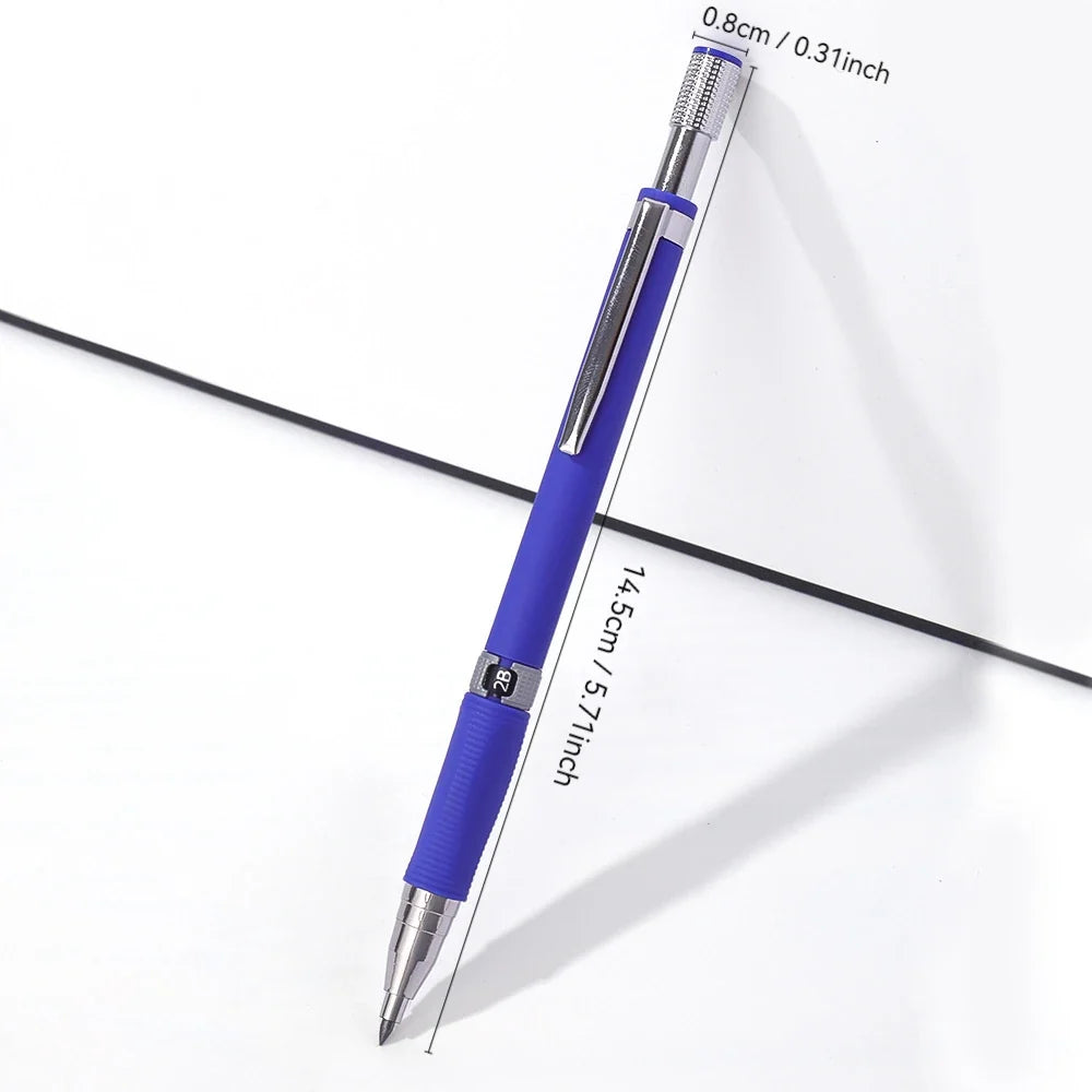 21-Piece Mechanical Pencil Set with Colored & Black Refills Mechanical Pencil Set Qme