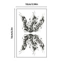 Succubus Lower Belly Temporary Tattoo Sticker – Waterproof Temporary Tattoo Sticker Qme LY-008