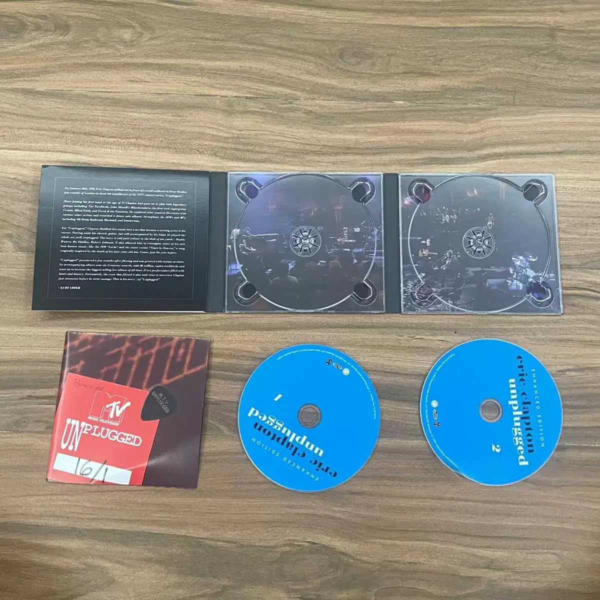 Acoustic Live Guitar CD Album – Unplugged Blues Rock Music CD Album Qme