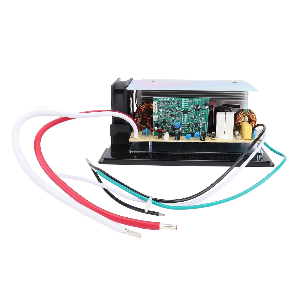 RV Power Converter WF-8955-AD-MBA | Auto Battery Recognition RV Power Converter Qme Black