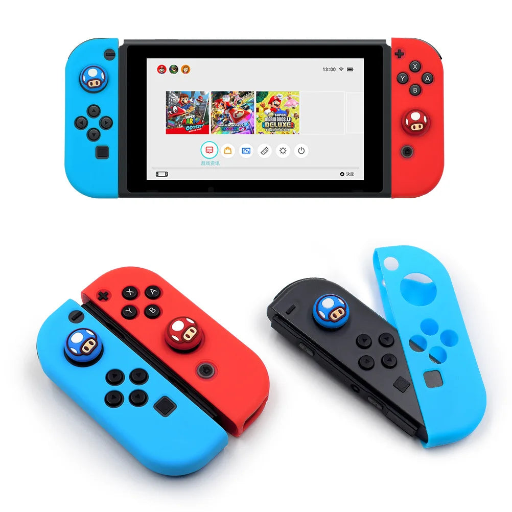 Silicone Protective Case for Nintendo Switch Joy-Con & OLED Controller Silicone Case Qme