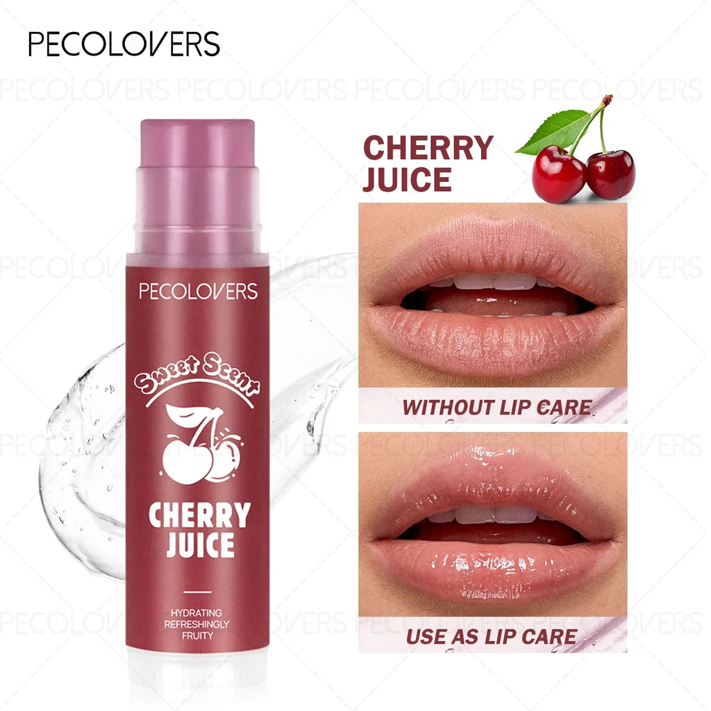 Non-Sticky Lip Balm Oil – Hydrating Glossy Moisturizing Lip Care Lip Balm Oil Qme 01
