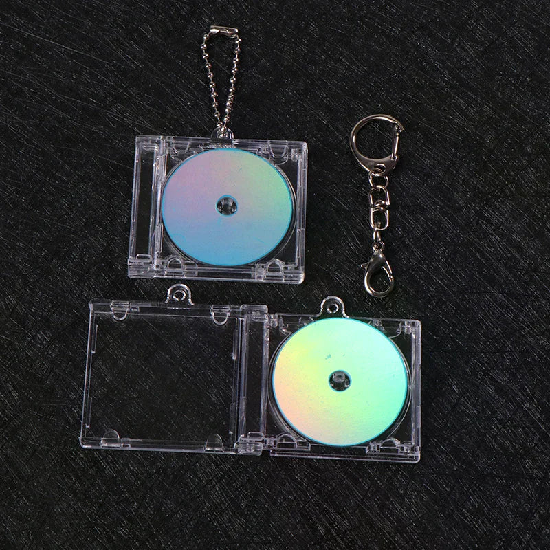 NFC CD Disc Keychain – Personalized Music Lover Gift NFC Keychain Qme