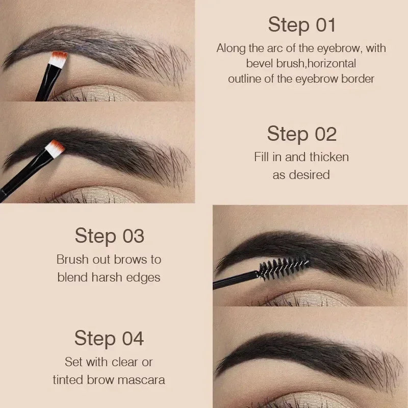 Waterproof Liquid Eyebrow Tint Cream | 4 Colors – Qme Eyebrow Tint Cream Qme