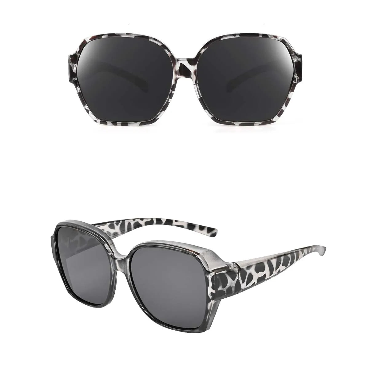 VOPHA Fit Over Sunglasses UV400 Wrap-Around Unisex T01 Fit Over Sunglasses Qst