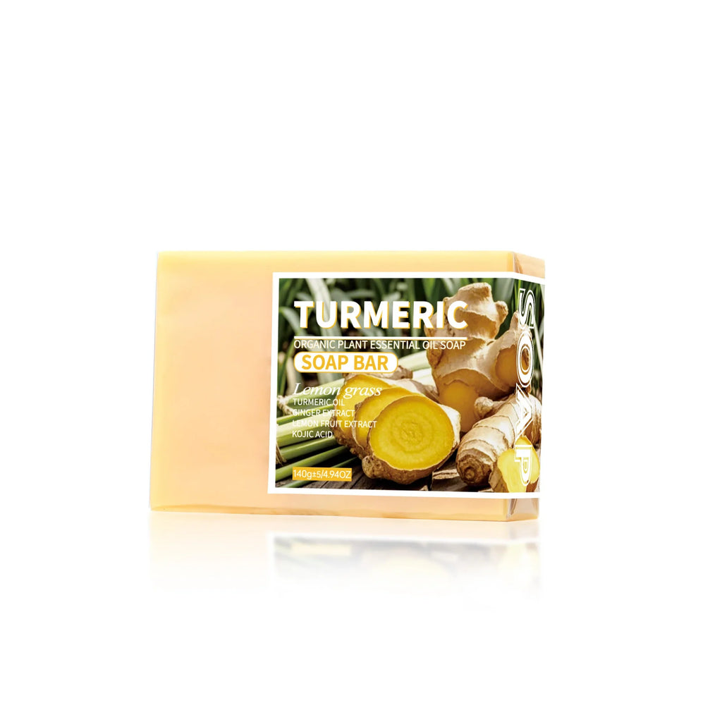 Turmeric & Lemon Essential Oil Handmade Soap – Face & Body Handmade Soap Bar Qme
