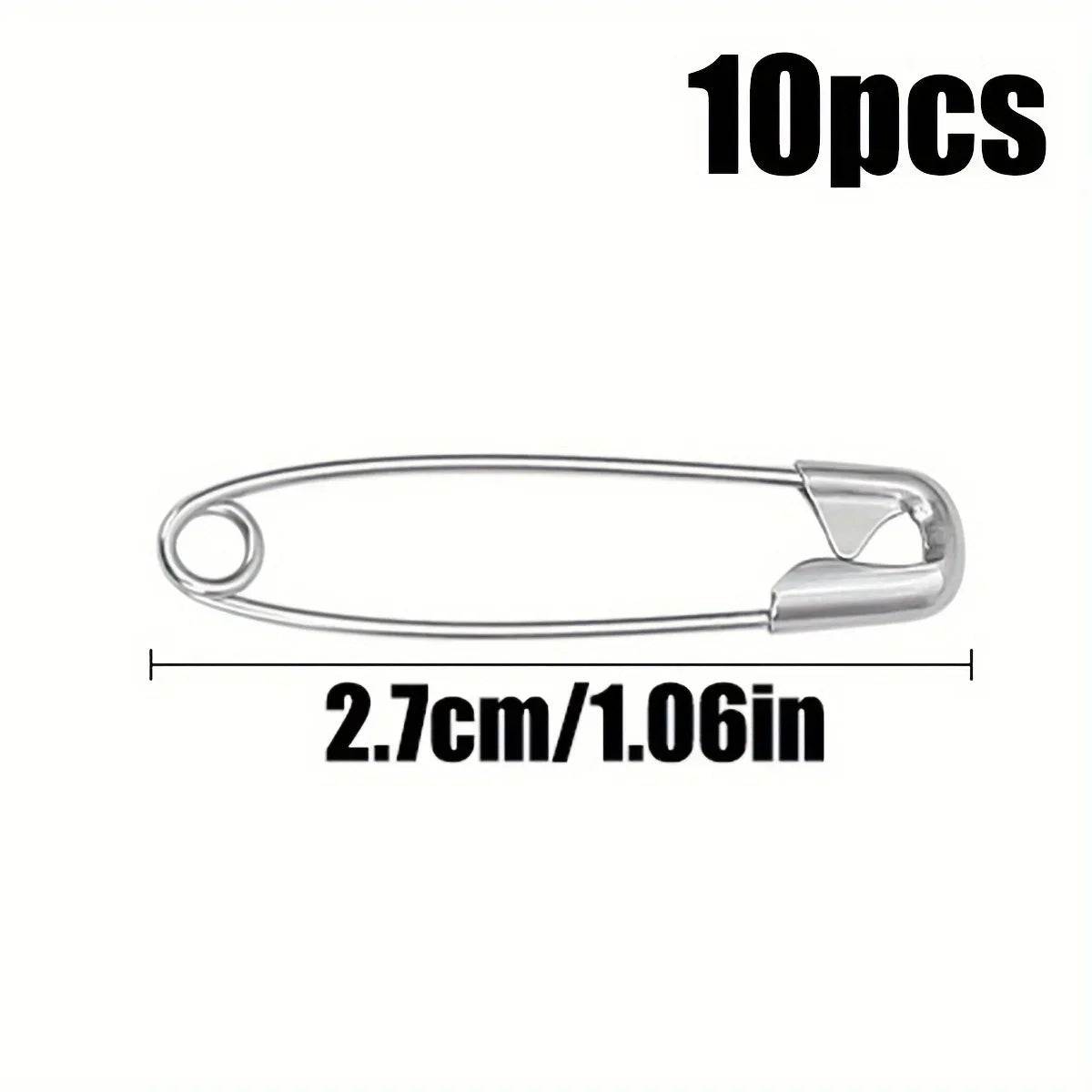 Safety Pins Set – DIY Sewing & Craft Supplies | 4 Colors Safety Pins Set Qme