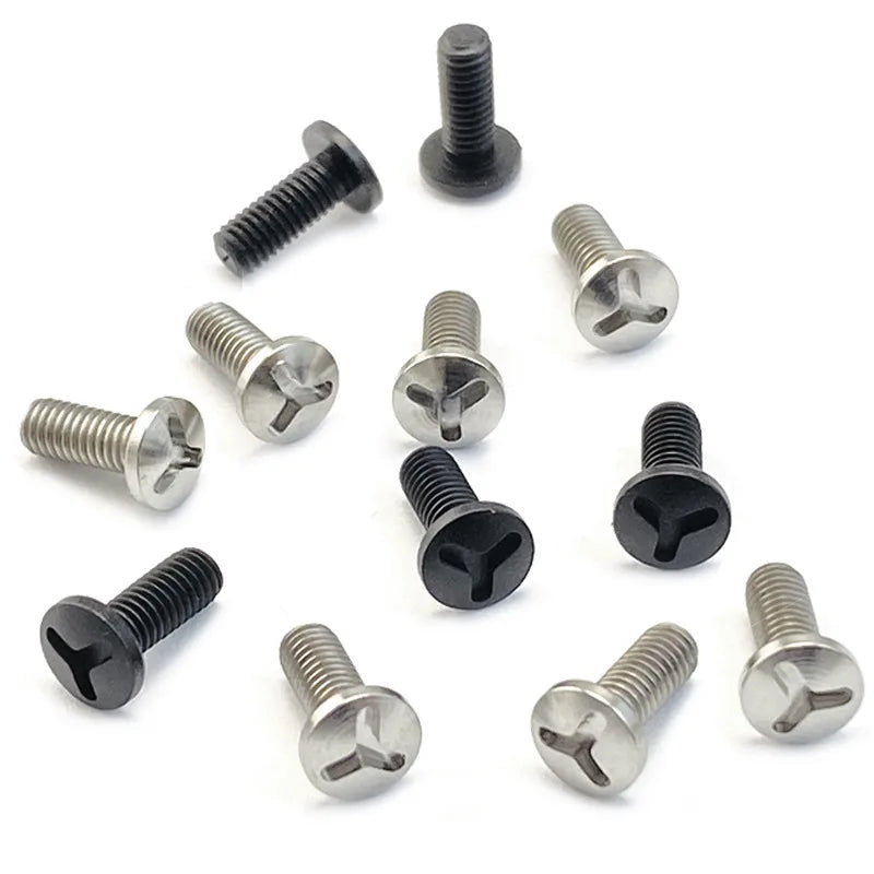 Titanium Alloy M3 Slingshot Screws – 10 Pack | Swayboo Slingshot Screws Qst