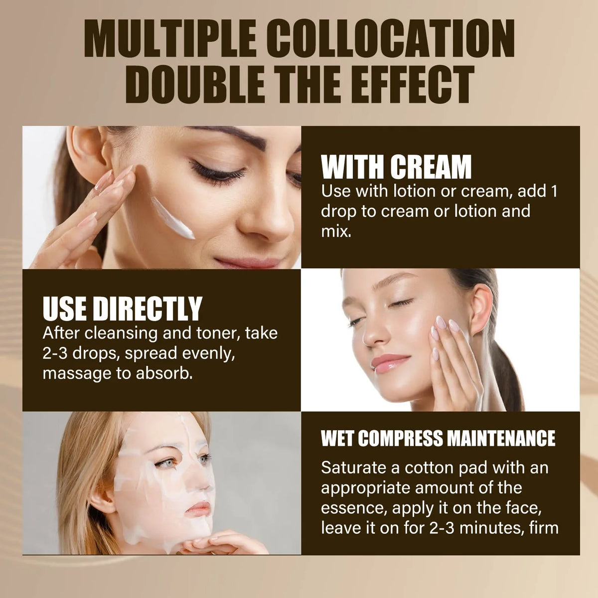 Lactic Acid Pore-Minimizing Serum | Blackhead & Moisture Boost Facial Serum Qme