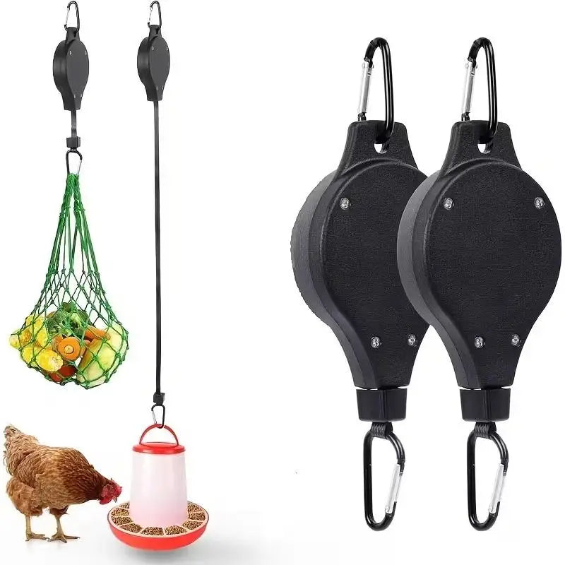 Smart Pulley Hanger for Hanging Baskets | Easy Garden Tending Garden Pulley Hanger Qme