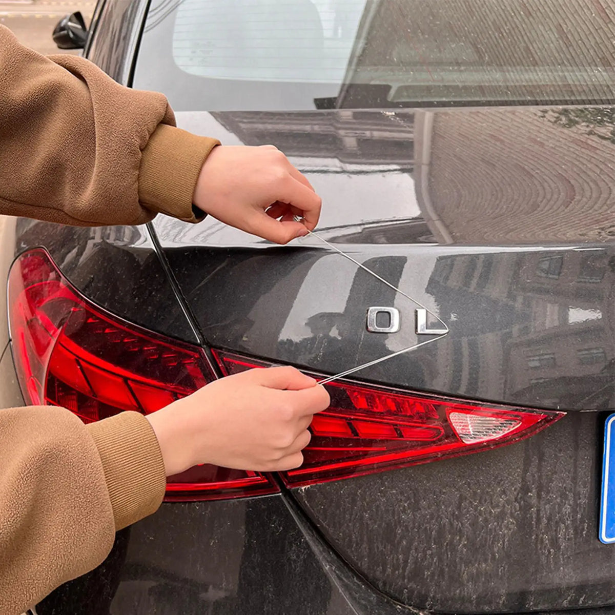 No-Scratch Car Emblem Removal Tool – Vehicle Badge Remover Emblem Removal Tool Qme