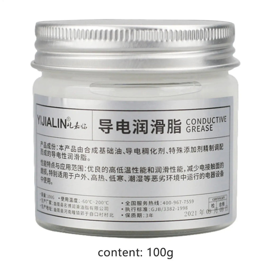 Electric Conductive Grease Gel – Low Resistance Lubrication Conductive Grease Qme