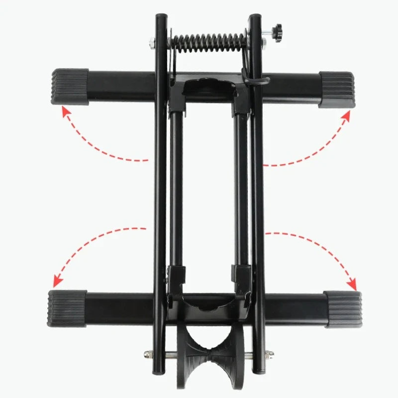 Folding Bicycle Parking Stand – Portable Bike Repair Support Bike Parking Stand Qme
