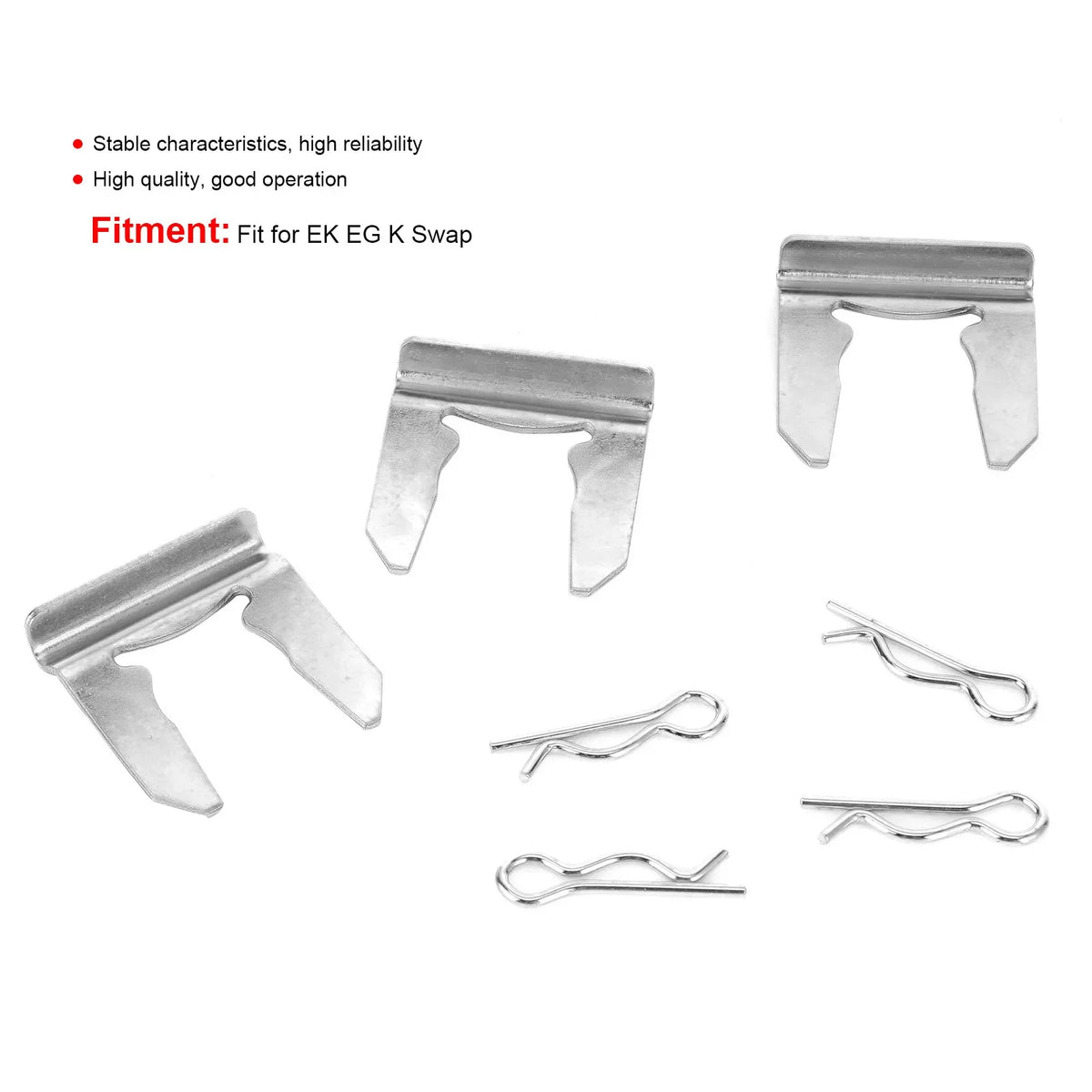 Shifter Cable Mounting Clip Pin Kit KTD-CAB-HRD | EK EG K-Swap Shifter Cable Hardware Qme