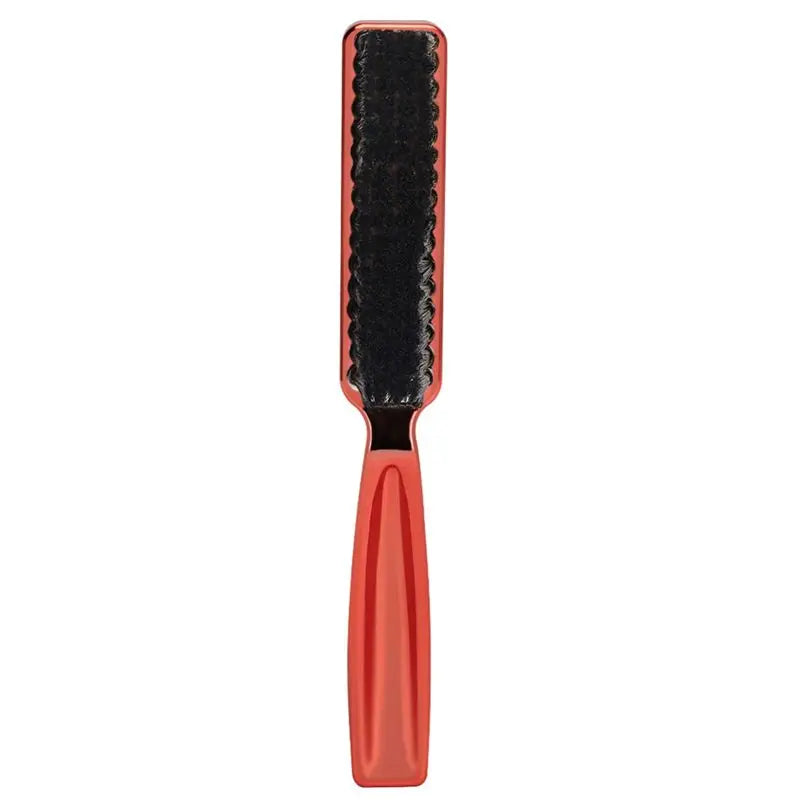 B15C Men's Beard Brush – Stiff Bristles for Grooming & Styling Beard Grooming Brush Qst Red