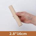 Solid Wood Food-Grade Rolling Pin for Pasta, Noodles & Dough Wooden Rolling Pin Qst 16cm