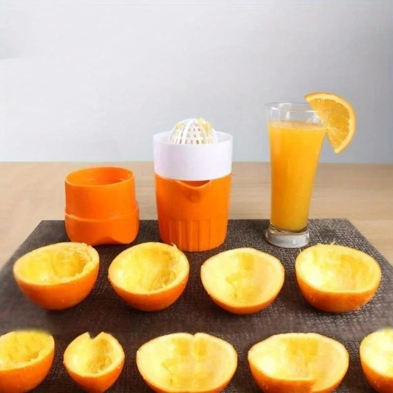 Portable Manual Juicer Cup – Fresh Citrus Juice On the Go Manual Citrus Juicer Qme