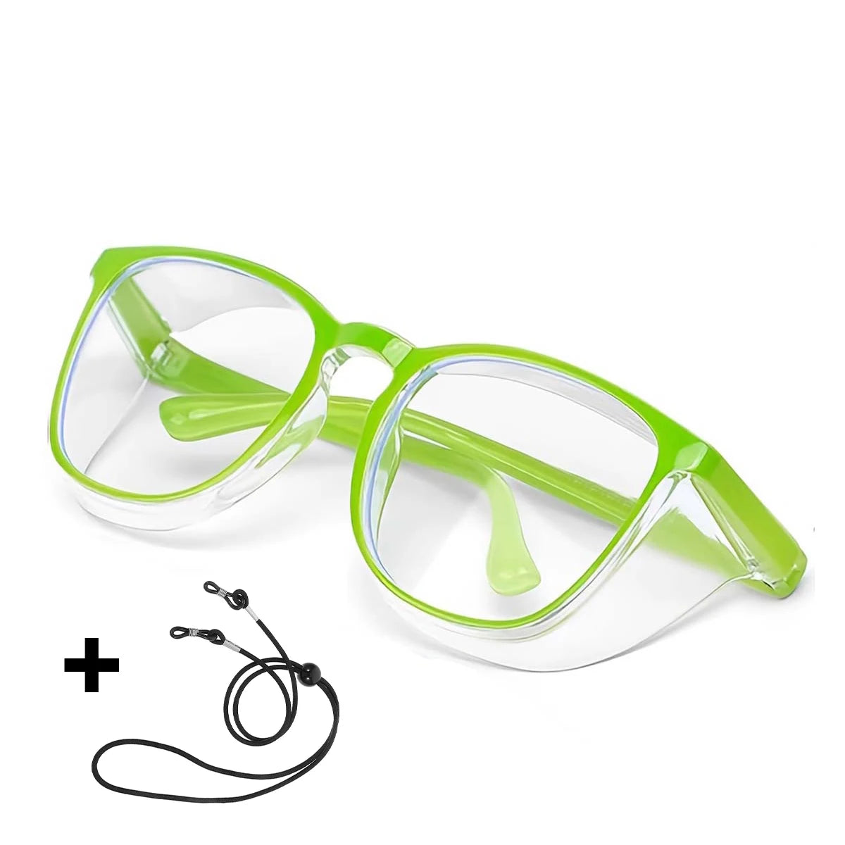 VOPHA Safety Goggles Anti-Fog Blue Light UV Protection HM9 Protective Eyewear Qst Green