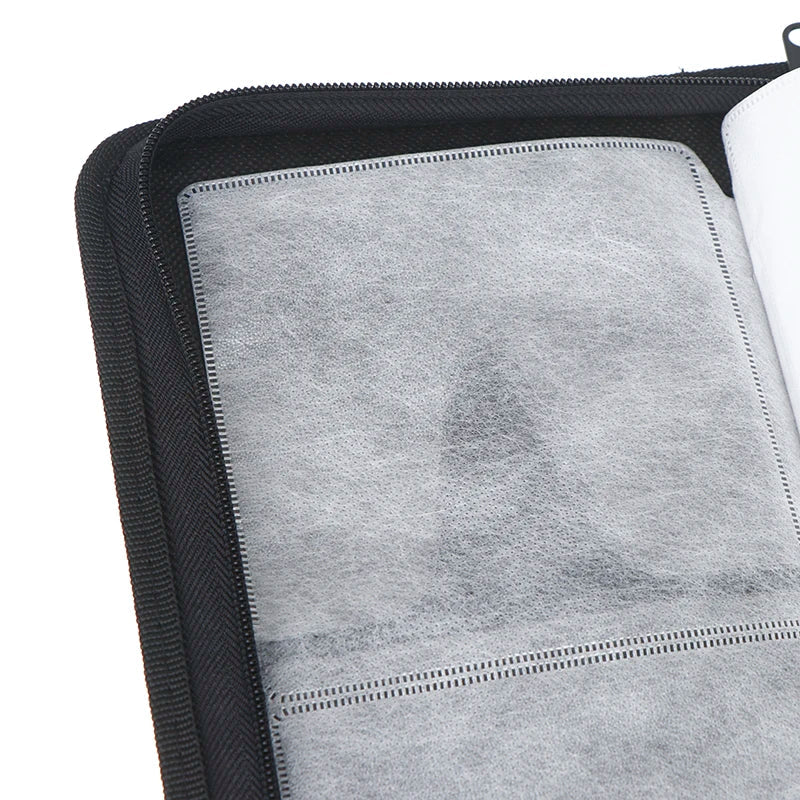 80-Disc CD DVD Wallet Album Hard Case – PU Leather Carry Box Disc Storage Case Qme