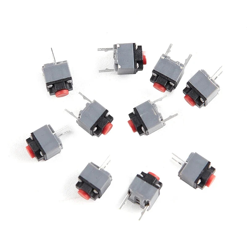 Kailh Silent Mouse Micro Switch 6×6×7.3mm – 10 Pack Mouse Micro Switch Qme one size