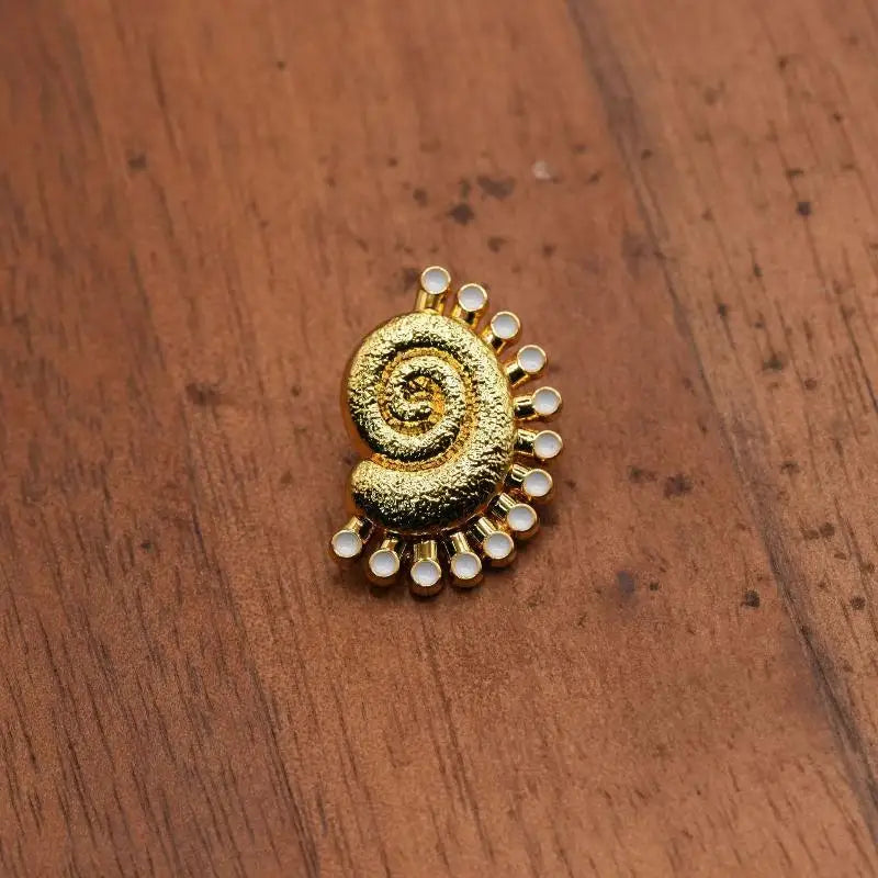 Vintage Metal Decorative Buttons – Eye & Heart DIY Craft