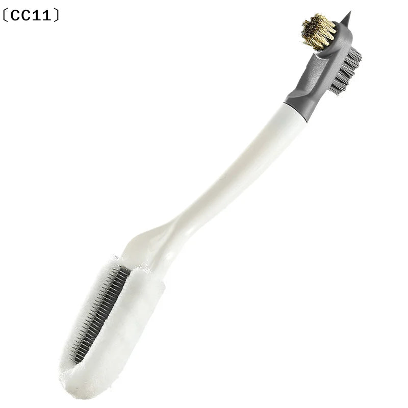 Long-Handle Multifunctional Shoe Cleaning Brush – White Shoe Cleaning Brush Qme