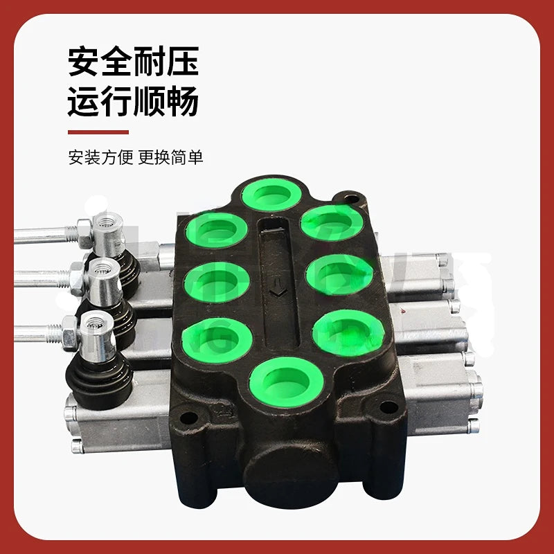 ZT20 Hand Directional Multiway Valve – Forklift Cylinder Control Hydraulic Directional Valve Qst
