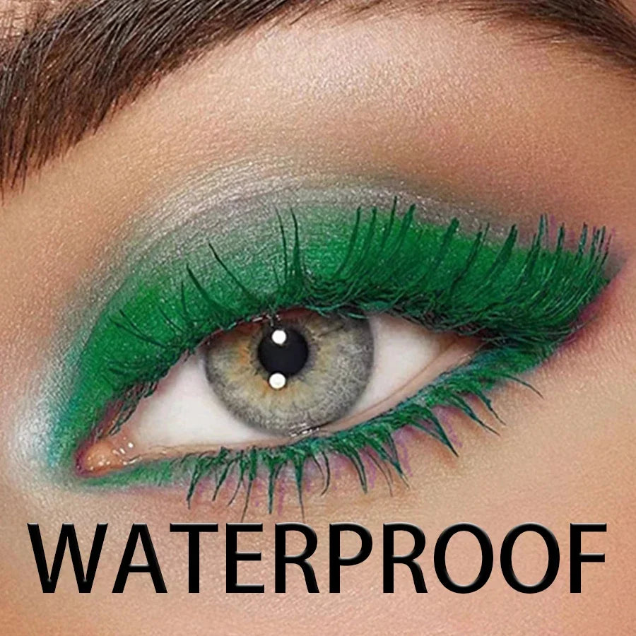 5D Waterproof Mascara – 9 Colors, Curl & Long-Lasting Ink Waterproof Mascara Qme
