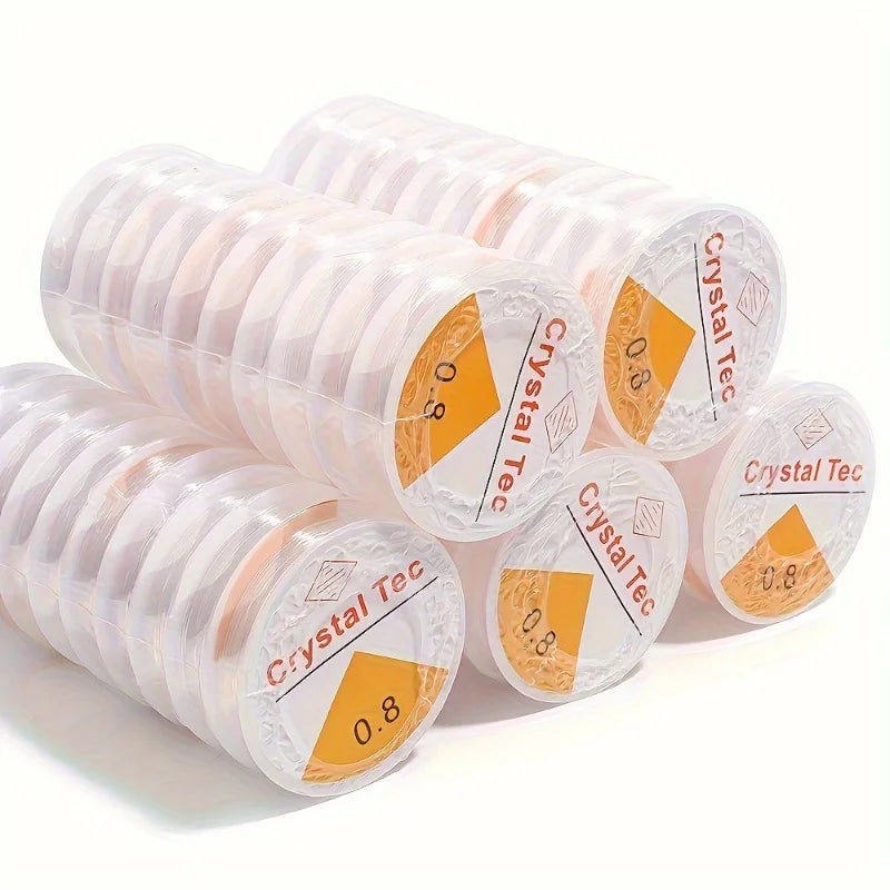 Transparent Crystal Elastic Cord for DIY Bracelet & Bead Making Jewelry Making Cord Qme