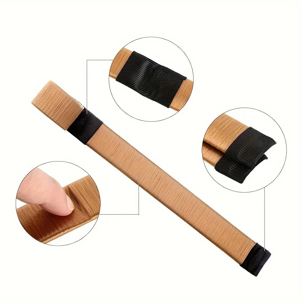Magic Hair Bun Maker French Twist Snap Ring Styling Tool Hair Bun Maker Qme