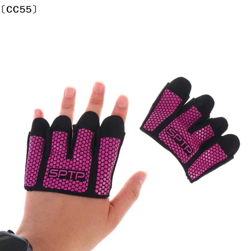 Half Finger Gym Gloves for Men & Women – Weight Lifting Fitness Gloves Qst