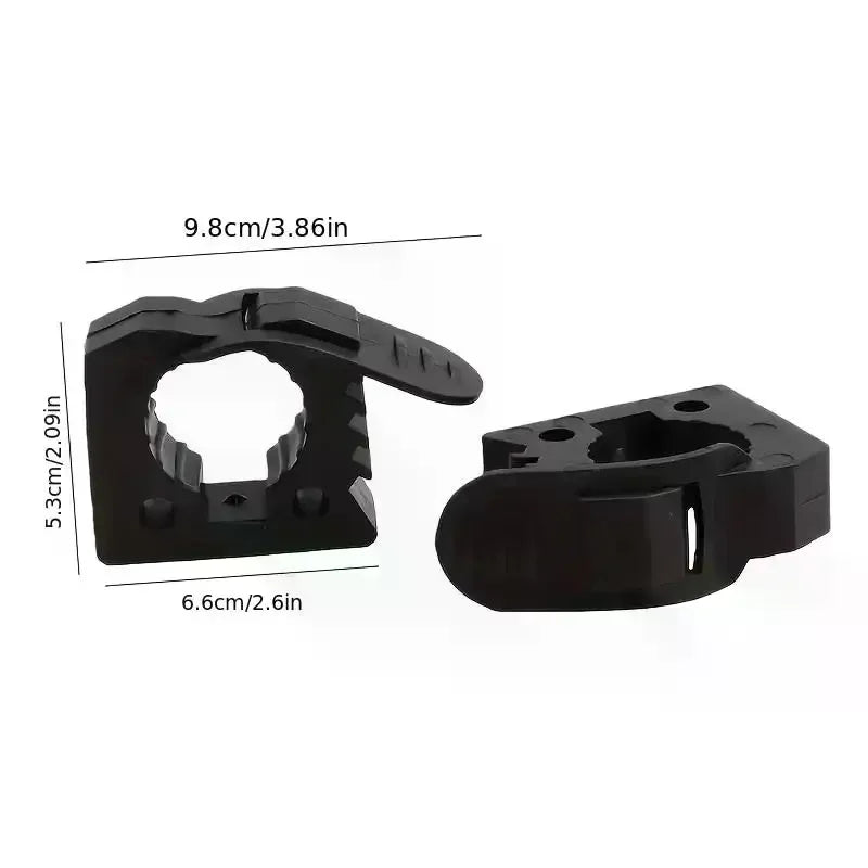 Quick Fist Rubber Clamp Mounts 2-Pack | Offroad ATV UTV Truck Rubber Mounting Clamp Qme