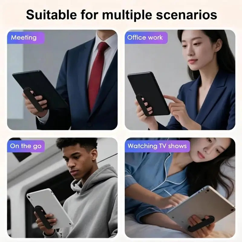 Non-Slip Phone & Tablet Elastic Wrist Grip Strap | Qme Phone Wrist Grip Strap Qme