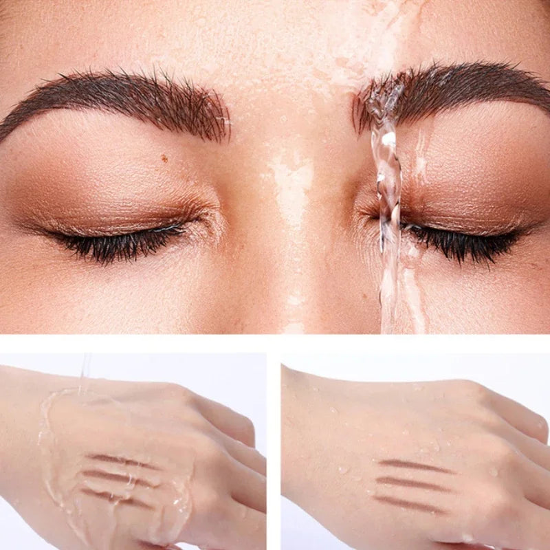 Waterproof Transparent Eyebrow Gel – Long-Lasting Brow Wax Eyebrow Setting Gel Qme
