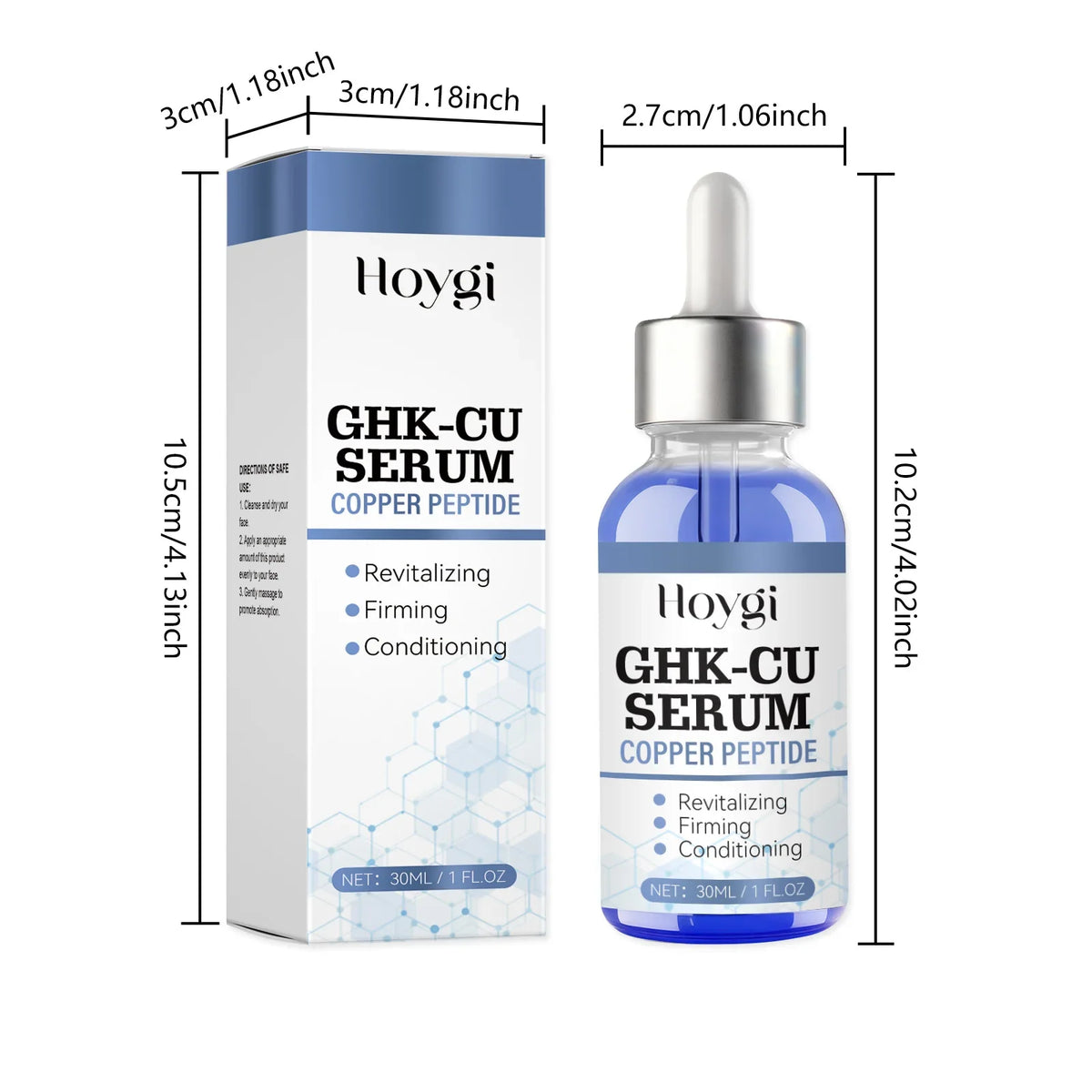 Copper Peptide Face Serum – Firming, Lifting & Hydrating | Qme Face Serum Qme