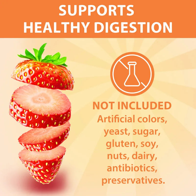 DETOXXTRA Sugar-Free Prebiotic Fiber Gummies 60 Count Prebiotic Fiber Gummies Qst
