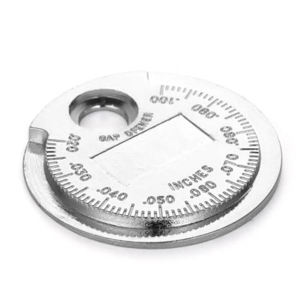 Spark Plug Gap Gauge Tool – Nickel Alloy Coin Gapper Spark Plug Gap Gauge Qme Silvery