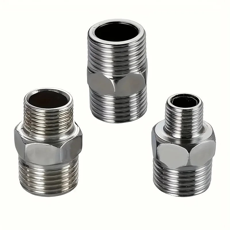 Multi-Function Shower Hose Connector Extender Adapter 3-Pack Shower Hose Connector Qme 3Pcs